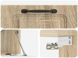 Wall-Mounted TV Cabinet Sonoma Oak 59.5 x 31 x 30 cm 899387