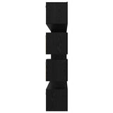 TV Cabinet Set Wall-mounted 10 pcs Black Oak Engineered Wood 3393244