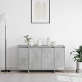Sideboard Concrete Grey 135 x 41 x 75 cm Engineered Wood 3333889