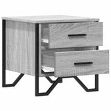 Bedside Cabinet Grey Sonoma 40x41x40 cm Engineered Wood 848510