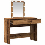 Dressing Table Old Wood 100 x 40 x 130 cm Engineered Wood 868840