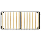 Bed Frame without Mattress Black Metal 90x200 cm 284678