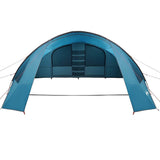 Tunnel Tent 6-Person with Roof Blue and Grey 700 x 590 x 215 cm 42004048
