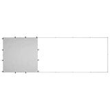 Dog Kennel Silver 330x110x110 cm Steel 150786