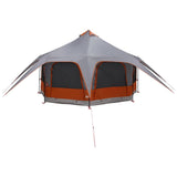 Family Tent Grey and Orange 5-Person 42017396