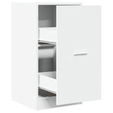 Apothecary Cabinet White 40x41x77.5 cm Engineered Wood 855187