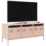TV Cabinet Pink 101.5x39x43.5 cm Cold-rolled Steel 851227