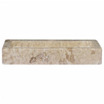 ZNTS Sink Cream 38x24x6.5 cm Marble 149186