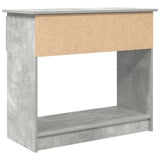 Console Table with Drawers Concrete Grey 85.5x38.5x74.5 cm 861394