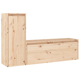 TV Cabinets 2 pcs Solid Wood Pine 3100114