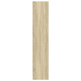 Bookcase Sonoma Oak 57x28.5x141 cm Engineered Wood 847998
