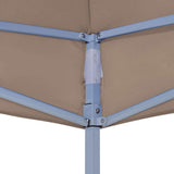 Party Tent Roof 6x3 m Taupe 270 g/m 315330