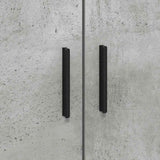 Storage Bed Frame Concrete grey 100 x 200 cm Engineered wood 3335184