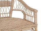 Stacking Chair Natural 60 x 60 x 81 cm Rattan 42033212