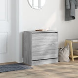 Shoe Cabinet Grey Sonoma 60x34x63.5 cm Engineered Wood 839943