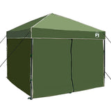 Canopy Tent Manual Green 243 x 243 x 251 cm Fabric 42007381