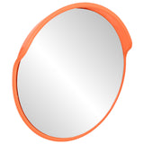 Outdoor Convex Traffic Mirror Orange 75 cm Polycarbonate 42045534