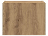 TV Wall Cabinets 2 pcs Artisan Oak 40.5x30x40cm Engineered Wood 882936