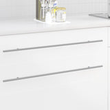 Cabinet Handle 12 pcs Silver 800 mm Stainless Steel 864740