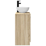 Bathroom Vanity with Sink Sonoma Oak 54 x 35 x 83 cm 890140