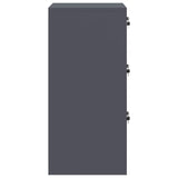 File Cabinet Anthracite 44 x 50 x 106.5 cm Cold-Rolled Steel 891600