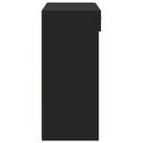 Sideboard Black 80x42.5x93 cm Engineered Wood 3281477