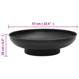 Fire Pit 57 cm Steel 313342