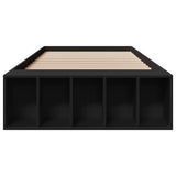 Bed Frame without Mattress Black 90x190 cm Single 3280616