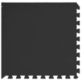 Floor Mats 50 pcs Black 18 m EVA Foam 42040741