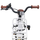 Kids Bike 14 Inches for 3-5 Years Old White 42009176