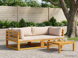 Sectional Corner Sofa with Cushions 2 pcs 2-Seater 42028299