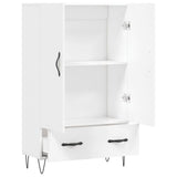 Highboard White 69.5x31x115 cm Engineered Wood 828228