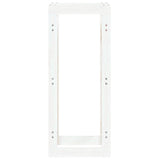 Firewood Rack White 41x25x100 cm Solid Wood Pine 822408