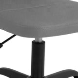 Office Chair Height Adjustable Grey Mesh Fabric 353006