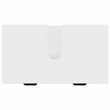 Bathroom Furniture Set 3 pcs White Engineered Wood and Metal 3393103
