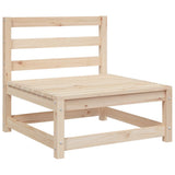 Garden Sofa Set Natural wood Solid pine wood Large Modular 3299474