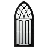 Mirror Black 70x30 cm Iron for Indoor Use 3093534