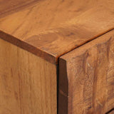 Bedside Cabinet Brown 50 x 33 x 60 cm Solid Mango Wood 4017908