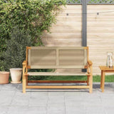 Garden Furniture Beige 122 x 78 x 73 cm Solid Acacia Wood 367825