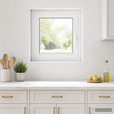 Basement Window Internal Colour White RISOR 70 x 70 cm 42047875