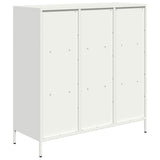 Highboard White 101.5x39x103.5 cm Steel 851393