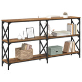 Console Table Old Wood 156 x 28 x 80.5 cm Engineered Wood 882784