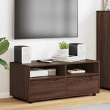 TV Cabinet Brown Oak 100 x 48 x 43 cm Engineered Wood 888934