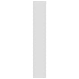 Book Cabinet/Room Divider High Gloss White 80x30x166 cm Engineered Wood 811724