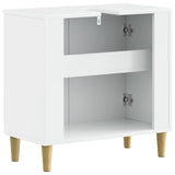 Bathroom Sink Cabinet ARNHEM High Gloss White 896569