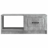 Coffee Table Concrete Grey 90 x 50 x 37 cm Engineered Wood 895878