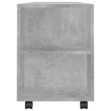 TV Cabinet Concrete Grey 102x34.5x43 cm Engineered Wood 833746