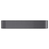 Garden Raised Bed Galvanised Steel 396x100x68 cm Anthracite 319076