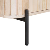 Sideboard 105 x 30 x 65 cm Solid Mango Wood and Engineered Wood 42020112