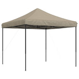 Party Tent Folding Taupe 292 x 292 x 315 cm Oxford Fabric 42023546